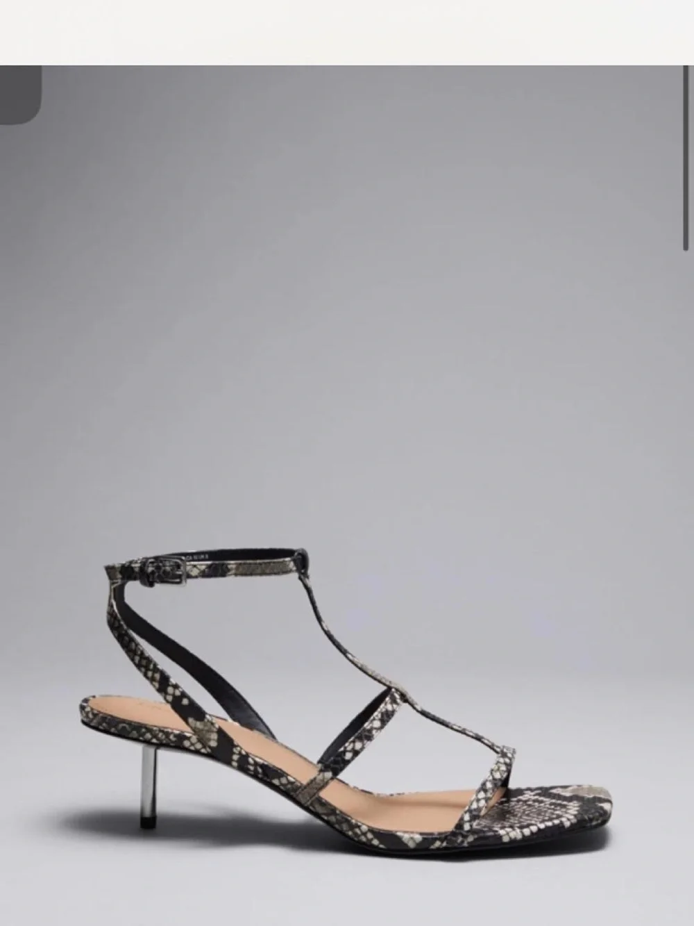 & Other Stories strappy snake